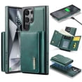 thumbnail image 1 of Allytechgroup Wallet Case for Samsung Galaxy S23 FE, PU Leather Wallet Case with Detachable Cards Holder Kickstand Support Wireless Charging Shockproof Protective Bumper for Women Men, Green, 1 of 11
