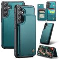 thumbnail image 1 of Allytechgroup Wallet Case for Samsung Galaxy S24 FE with Credit Card Holder, [RFID Blocking] [Camera Screen Protection] PU Leather Magnetic Clasp Kickstand Shockproof Protective Case, Blue, 1 of 11