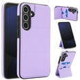 thumbnail image 1 of Allytechgroup Wallet Case for Samsung Galaxy S24 FE with Credit Card Slot, PU Leatehr Phone Case with Stand RFID Blocking Shockproof Back Cover for Samsung Galaxy S24 FE for Women Men, Lightpurple, 1 of 5