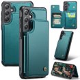 thumbnail image 1 of Allytechgroup Wallet Case for Samsung Galaxy S25 with Credit Card Holder, [RFID Blocking] [Camera Screen Protection] PU Leather Magnetic Clasp Kickstand Shockproof Protective Case, Blue, 1 of 10