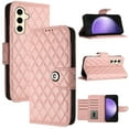 thumbnail image 1 of Allytechgroup Wallet Case for Samsung Galaxy S25, Luxury PU Leather Shockproof Protective Flip Cover for Women Girls, Kickstand Folio Case with Card Slots Holder Wrist Strap Lanyard, Coralpink, 1 of 6