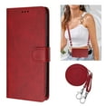 thumbnail image 1 of Allytechgroup Wallet Case for Samsung Galaxy S25, PU Leather Flip Stand Case with Credit Card Slot Comfortable Grip Shockproof Full Body Protective Cover for Samsung Galaxy S25, Red, 1 of 11