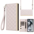 thumbnail image 1 of Allytechgroup Wallet Case for Samsung Galaxy S25 Ultra 6.9" 2025, with Crossbody Shoulder Strap & Hand Wrist Cards Holder Cash Pocket Flip Cover Stand Protective Phone Case for Galaxy S25 Ultra, White, 1 of 8