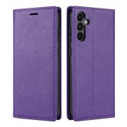 Allytechgroup Wallet Case for Samsung Galaxy S26+ Plus 6.7, Premium PU Leather Cards Slots Shockproof Anti-Scratch Protective Phone Case for Women Men, Purple