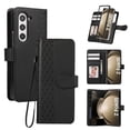 thumbnail image 1 of Allytechgroup Wallet Case for Samsung Galaxy Z Fold 7 with Credit Card Slot, [RFID Blocking] Protective Shockproof PU Leather Stand Flip Cover Compatible with Samsung Galaxy Z Fold 7, Black, 1 of 7