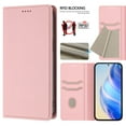 thumbnail image 1 of Allytechgroup Wallet Case for iPhone 12 Pro Max, Premium PU Leather Flip Cover Magnetic Closure Protective Stand RFID Blocking Slim Phone Case Cover for Apple iPhone 12 Pro Max, Pink, 1 of 9