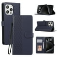 thumbnail image 1 of Allytechgroup Wallet Case for iPhone 14 with Credit Card Slot, [RFID Blocking] Protective Shockproof PU Leather Stand Flip Cover Compatible with iPhone 14, Blue, 1 of 9
