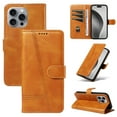 thumbnail image 1 of Allytechgroup Wallet Case for iPhone 14 Pro Max, Built-in Credit Card Slot & Lanyard RFID Blocking PU Leather Flip Case Shockproof Full Body Protective Cover for iPhone 14 Pro Max, Yellow, 1 of 10