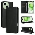 thumbnail image 1 of Allytechgroup Wallet Case for iPhone 15 Plus, Built-in Credit Card Slot RFID Blocking PU Leather Flip Stand Magnetic Closure Case Military Grade Drop Protection for iPhone 15 Plus, Black, 1 of 7