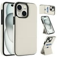 thumbnail image 1 of Allytechgroup Wallet Case for iPhone 15 Plus with Credit Card Slot, PU Leatehr Phone Case with Stand RFID Blocking Shockproof Back Cover for iPhone 15 Plus for Women Men, Beige, 1 of 5