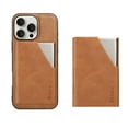 thumbnail image 1 of Allytechgroup Wallet Case for iPhone 15 Plus, PU Leather Phone Case with Detachable Cards Holder Compatible with Magsafe Shockproof Protective Magnetic Back Cover for Women Men, Brown, 1 of 6