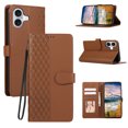 thumbnail image 1 of Allytechgroup Wallet Case for iPhone 16 Plus with Credit Card Slot, [RFID Blocking] Protective Shockproof PU Leather Stand Flip Cover Compatible with iPhone 16 Plus, Brown, 1 of 9
