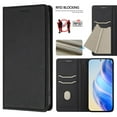 thumbnail image 1 of Allytechgroup Wallet Case for iPhone 16, Premium PU Leather Flip Cover Magnetic Closure Protective Stand RFID Blocking Slim Phone Case Cover for Apple iPhone 16, Black, 1 of 9