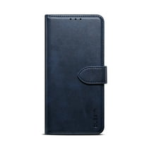 Allytechgroup Wallet Case for iPhone 16 Pro Max, Slim PU Leather Stand Flip Stand Phone Case with Credit Card Slot Shockproof Protective Full Body Cover Bumper for iPhone 16 Pro Max, Blue