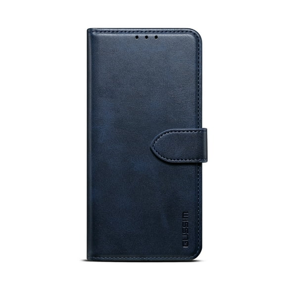 Allytechgroup Wallet Case for iPhone 16 Pro Max, Slim PU Leather Stand Flip Stand Phone Case with Credit Card Slot Shockproof Protective Full Body Cover Bumper for iPhone 16 Pro Max, Blue