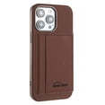 thumbnail image 1 of Allytechgroup Wallet Case for iPhone 16 Pro, RFID Blocking PU Leather Stand Phone Shell with Credit Card Slot Shockproof Protective Back Cover for iPhone 16 Pro Women Men, Brown, 1 of 6