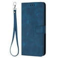thumbnail image 1 of Allytechgroup Wallet Case for iPhone 16, RFID Blocking Premium PU Leather Flip Folio Stand Card Slots Hand Wrist Shockproof Protective Phone Case for iPhone 16, Blue, 1 of 7
