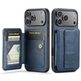 thumbnail image 1 of Allytechgroup Wallet Case for iPhone 17 Pro Max, Slim Fit RFID Blocking Premium PU Leather Cards Holder Retro Shockproof Scratch Resistance Phone Case for iPhone 17 Pro Max Women Men, Blue, 1 of 9