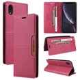 thumbnail image 1 of Allytechgroup Wallet Case for iPhone XR, Slim Lightweight PU Leather Stand Flip Phone Case with Credit Card Slot Shockproof Protective Back Cover for iPhone XR Women Men, Red, 1 of 9