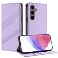 thumbnail image 1 of Allytechgroup Wallet Flip Case for Samsung Galaxy S23 with Credit Card Slot, RFID Blocking PU Leather Slim Phone Case Shockproof Full Body Protection for Samsung Galaxy S23, Purple, 1 of 9