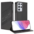 thumbnail image 1 of Allytechgroup Wallet Flip Case for Samsung Galaxy S25 Ultra with Credit Card Slot, RFID Blocking PU Leather Slim Phone Case Shockproof Full Body Protection for Samsung Galaxy S25 Ultra, Black, 1 of 10