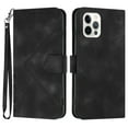 thumbnail image 1 of Allytechgroup Wallet Flip Case for iPhone 16 Plus, Retro Leather RFID Blocking Shockproof Anti-Scratch Folio Stand Cards Holder Hand Wrist Phone Case for Apple iPhone 16 Plus, Black, 1 of 8