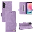 thumbnail image 1 of Allytechgroup Wallet Phone Case for Samsung Galaxy A16 5G, Built-in Credit Card Slot RFID Blocking PU Leather Flip Bumper Shockproof Protective Back Cover for Samsung Galaxy A16 5G, Purple, 1 of 9