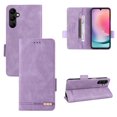thumbnail image 1 of Allytechgroup Wallet Phone Case for Samsung Galaxy A25 5G, Built-in Credit Card Slot RFID Blocking PU Leather Flip Bumper Shockproof Protective Back Cover for Samsung Galaxy A25 5G, Purple, 1 of 9