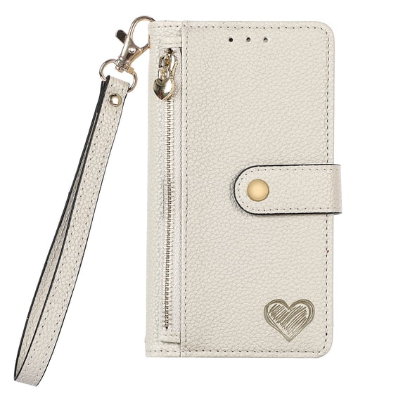 Allytechgroup Wallet Phone Case for Samsung Galaxy A51 5G with Lanyard, PU Leather Flip Case with Credit Card Slot Anti-Scratch Shockproof Protective Back Cover for Samsung Galaxy A51 5G, Gray