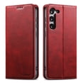 thumbnail image 1 of Allytechgroup Wallet Phone Case for Samsung Galaxy S25, Folio PU Leather Wallet Case Stand with Card Slots Build - in Magnet Protective Cover for Samsung Galaxy S25 6.2 inch, Red, 1 of 4