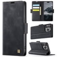 thumbnail image 1 of Allytechgroup Wallet Phone Case for iPhone 14 Pro Max with Credit Card Slot, RFID Blocking PU Leather Flip Case with Kickstand Support Wireless Charging Shockproof Bumper for Women Men, Black, 1 of 11