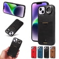 thumbnail image 1 of Allytechgroup Wallet Phone Case for iPhone 15 Plus with Stand, RFID Blocking PU Leather Shockproof Cover with Kickstand & Credit Card Slot Drop Protection for iPhone 15 Plus, Black, 1 of 10