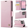 thumbnail image 1 of Allytechgroup Wallet Phone Case for iPhone 16 Pro Max with Credit Card Slot, RFID Blocking PU Leather Flip Case with Kickstand Support Wireless Charging Shockproof Bumper for Women Men, Rosegold, 1 of 11