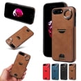 thumbnail image 1 of Allytechgroup Wallet Phone Case for iPhone 8 Plus/7 Plus with Stand, RFID Blocking PU Leather Shockproof Cover with Kickstand & Credit Card Slot Drop Protection for iPhone 8 Plus/7 Plus, Brown, 1 of 10
