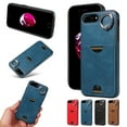 thumbnail image 1 of Allytechgroup Wallet Phone Case for iPhone 8 Plus/7 Plus with Stand, RFID Blocking PU Leather Shockproof Cover with Kickstand & Credit Card Slot Drop Protection for iPhone 8 Plus/7 Plus, Blue, 1 of 10
