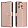 thumbnail image 1 of Allytechgroup Wallet Phone Case for iPhone XR, PU Leather Flip Phone Case with Credit Card Slot & kickstand Military Grade Drop Protection Slim Shockproof Back Cover for Women Men, Gold, 1 of 6