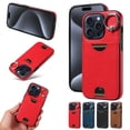 thumbnail image 1 of Allytechgroup Wallet Phone Case for iPhone XS Max with Stand, RFID Blocking PU Leather Shockproof Cover with Kickstand & Credit Card Slot Drop Protection for iPhone XS Max, Red, 1 of 9