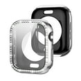thumbnail image 1 of Allytechgroup for Apple Watch Series 9/8/7 41mm Case, Support Wireless Charging All Around Screen Protector Case for iWatch Series 9/8/7 41mm, Silver, 1 of 6