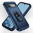 thumbnail image 1 of Allytechgroup for Google Pixel 9 Case Cover, with Ring Holder Stand Hybrid Rugged Protective Shockproof Bumper Phone Case for Google Pixel 9 - Blue, 1 of 9