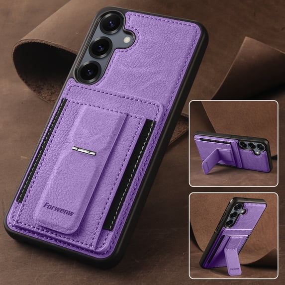 Allytechgroup for Samsung Galaxy S24 FE Back Cover with Kickstand ...