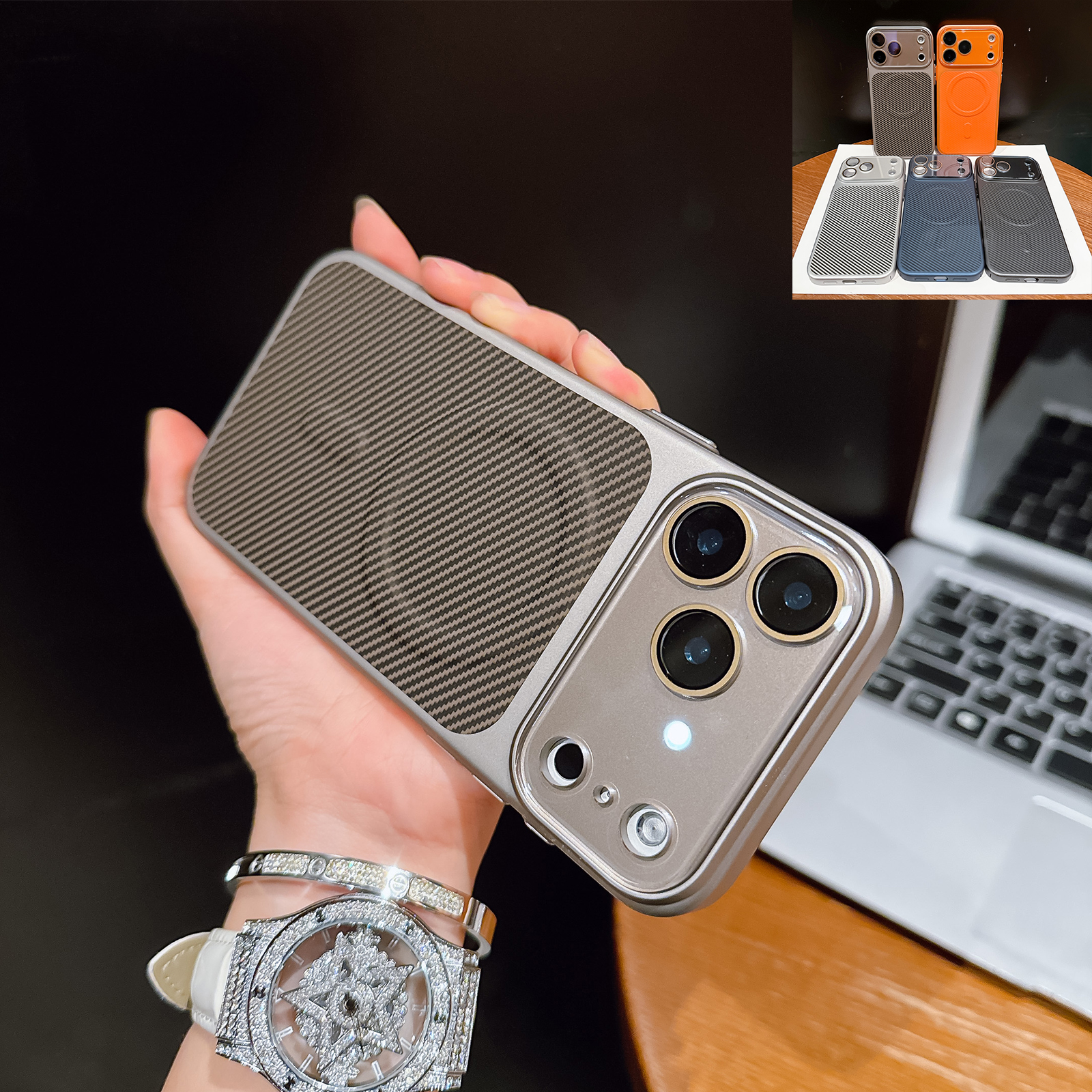 Shockproof Technology Allytechgroup for iPhone 14 Pro Cover, Magnetic Wireless Charging Shell ...