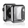 thumbnail image 1 of Allytechgroup for iWatch Series 3/2/1 38mm Screen Protector Case, Ultra-Thin Soft TPU Protective Face Cover for iWatch Series 3/2/1 38mm, Gray, 1 of 7