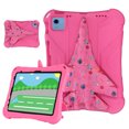 thumbnail image 1 of Allytechgroup iPad 10th Gen 10.9" Case, EVA Rubber Stand Colorful Airplane Stand Kids Friendly Shockproof Bumper Anti-Scratch Lightweight Rotating Case Cover for Apple iPad 10th Gen 2022,Rose, 1 of 12