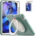 thumbnail image 1 of Allytechgroup iPad 11th Gen 11" Case 2025, iPad 10th Gen 10.9" Case 2022, Military Grade Shockproof Rotating Kickstand Handle Design Kids Friendly Tablet Case Cover for Apple iPad 11th 10th Gen, 1 of 10