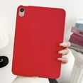 thumbnail image 1 of Allytechgroup iPad 5th 6th Case, iPad Air 1 2 Case, Ultra Slim Fit Shockproof Bumper Anti-Scratch Soft Silicone Back Cover Case for Apple iPad 9.7" 2018/2017/ iPad Air 1 2 9.7", Red, 1 of 7