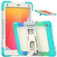 thumbnail image 1 of Allytechgroup iPad 6th 5th Gen Case with Screen Protector, Heavy Duty Shockproof Rugged Shoulder Strap Kickstand All-Round Protection Kids Friendly Tablet Case Cover for Apple iPad 9.7" 2018/2017, 1 of 9