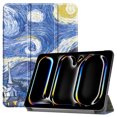 thumbnail image 1 of Allytechgroup iPad Air 11 M3 M2 2025 2024 Case, Slim Flip Smart Cover Auto Sleep Wake Multi Angle Veiwing Stand Shockproof Case for Apple iPad Air 11 inch 2025 2024, Starry Night, 1 of 7