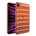 thumbnail image 1 of Allytechgroup iPad Air 3 2019 10.5" Clear Flexible TPU Rugged Shockproof Protective Tablet Case with Cleaning Cloth, Stylus, Brown, 1 of 6