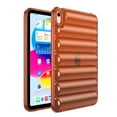 thumbnail image 1 of Allytechgroup iPad Air 5th 4th Gen Case 10.9", Clear Flexible TPU Anti-Scratch Bumper Rugged Shockproof Protective Transparent Tablet Case Cover for Apple iPad Air 5th 4th Gen 10.9", Brown, 1 of 6