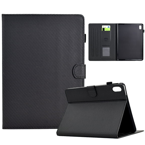 Allytechgroup for iPad Mini 7th Gen A17 Pro Case 2024 and Mini 6th Gen 8.3 inch 2021, PU Leather Flip Wallet Case with Credit Card Slot Stand Shockproof Protective Cover for iPad Mini 6/7, Black